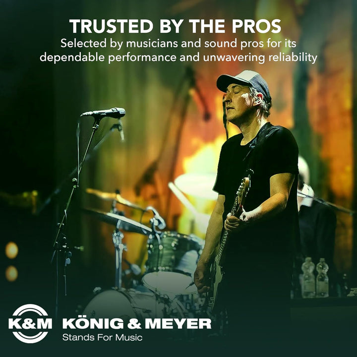 Konig & Meyer Mikrochrom-Auslegerständer pro- 210-2C Chrom 21020, Chrom 21020