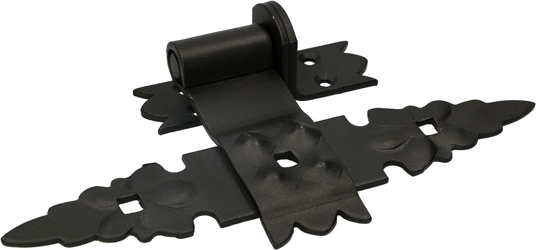 KOTARBAU® Winkelband Geschmiedet 600x460 mm Satz 2x Scharnier + Kloben und Mittelband Komplet Satz f
