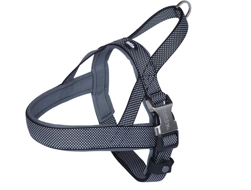 Nobby Norwegergeschirr Classic Preno Royal, schwarz L: 38-50 cm + 36 cm, B: 20/25 mm, 1 Stück S-M sc