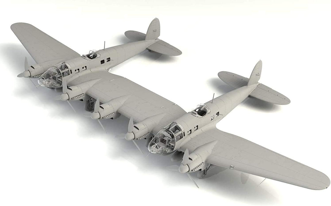 ICM 48260 He 111Z-1 Zwilling WWII German Glider Tug 1/48 Scale Model Kit