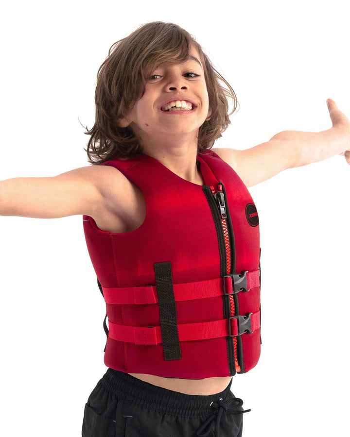 Jobe Neopren Schwimmweste Kinder Rot