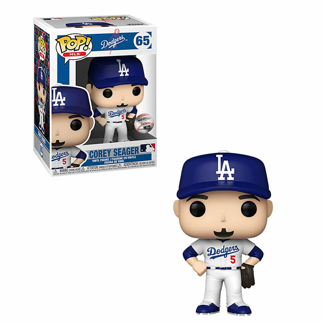 Funko POP! MLB: Dodgers - Corey Seager - (Home Uniform) - Vinyl-Sammelfigur - Geschenkidee - Offizie