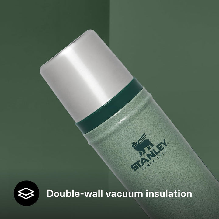 Stanley 1913 Classic Legendary Thermosflasche 0.59L - Thermos Hält 18 Stunden Heiss Oder Kalt - Edel