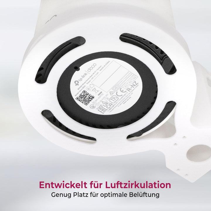 Wandhalterung passend für TP-Link Deco BE65 Wi-Fi 7 Mesh WLAN BE9300 2 Stück | Robuste Halterung mit