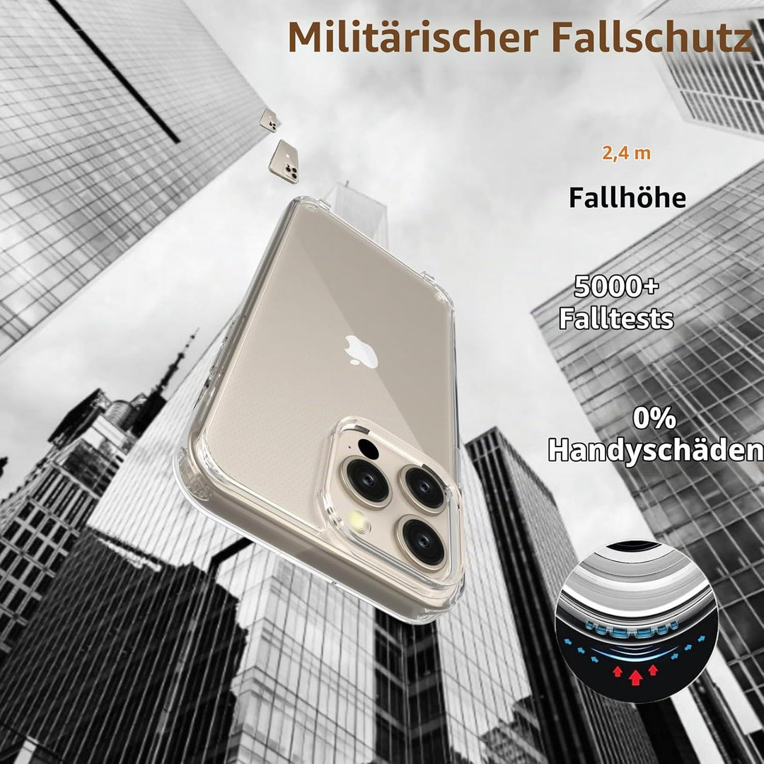 Handykette für Apple iPhone 12 Hülle mit Band und iPhone 12 Pro Hülle mit Band - Necklace Handyhülle