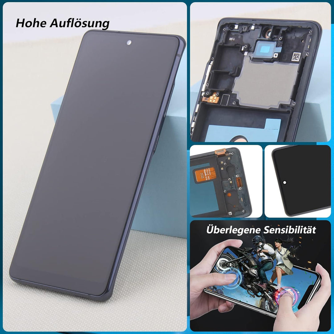 RongZy Display für Samsung Galaxy S20 FE/S20 FE 5G LCD Bildschirmersatz Digitizer Touchscreen Montie