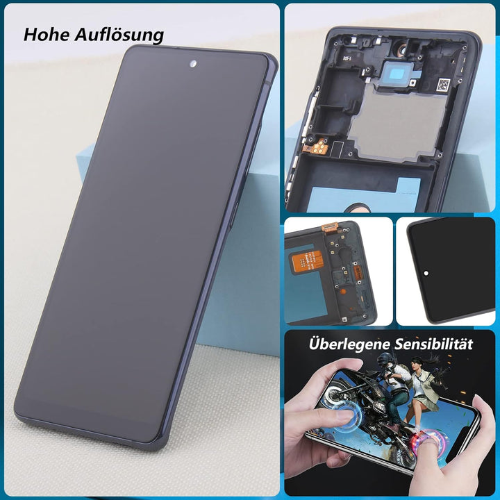RongZy Display für Samsung Galaxy S20 FE/S20 FE 5G LCD Bildschirmersatz Digitizer Touchscreen Montie