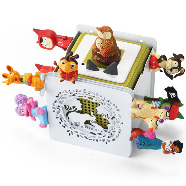 Metall Tonie Regal vollständig magnetisches Toniebox Regal Tonie aufbewahrung für bis zu 25-40 Figur