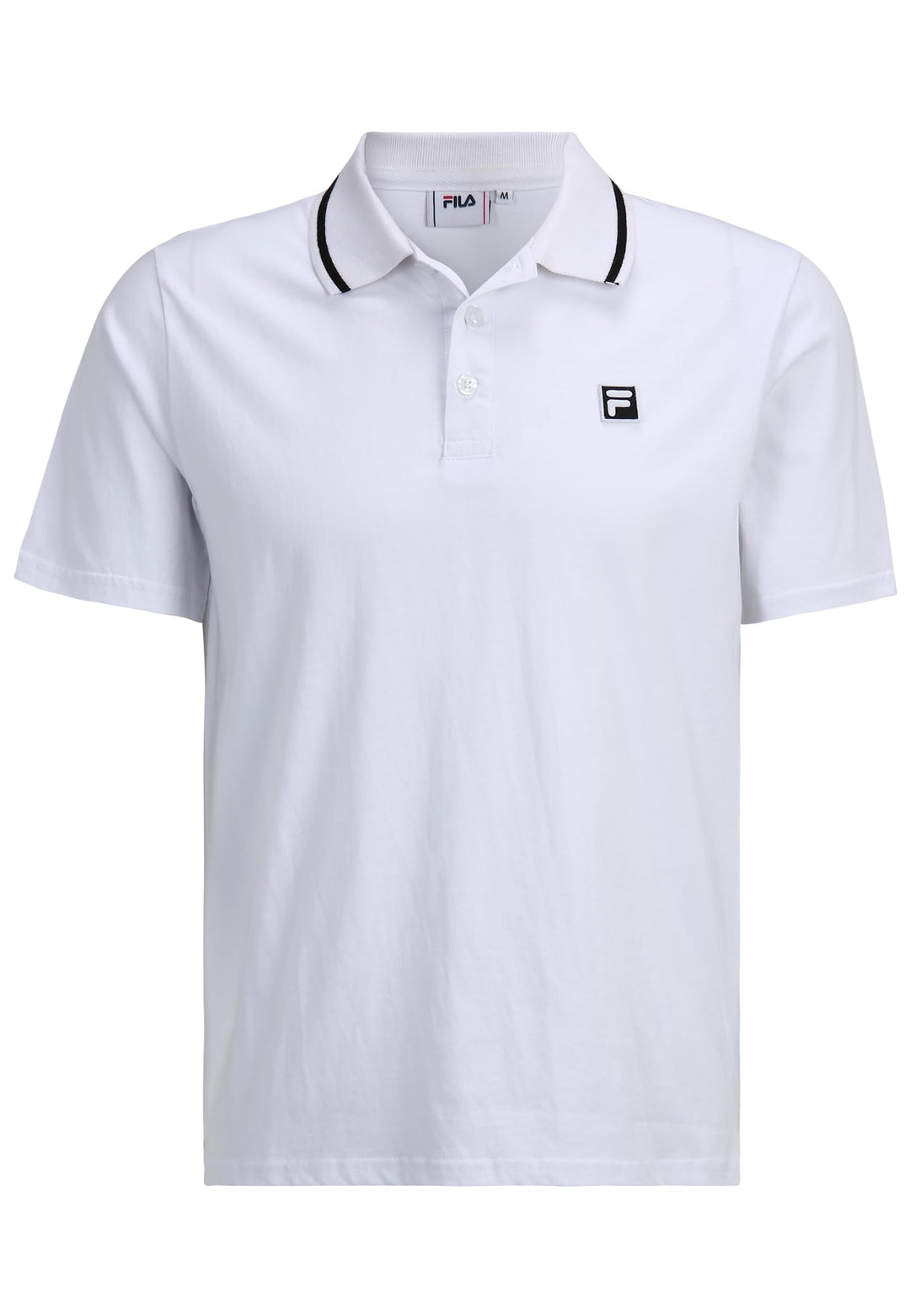 FILA Herren Bucak Polohemd Westlich S Bright White, S Bright White