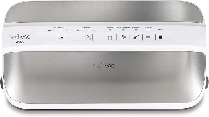FRESHVAC VF500 Vakuumierer Vakuumiergerät, 30 cm lange und stabile Schweissnaht, inkl. 10 gratis Fol