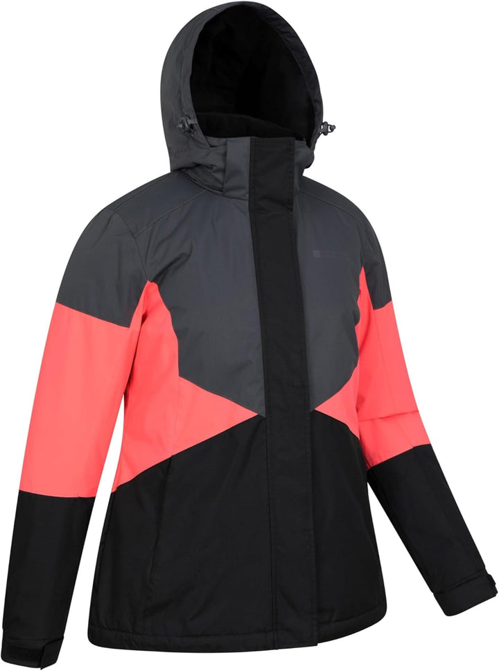 Mountain Warehouse Damenskijacke und -hosenset – Wattierte Isolierung, Schneefang, Reissverschlussta