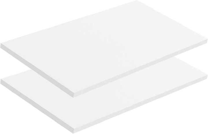 mokebo Einlegeböden 2er-Set für modularen Kleiderschrank 'Die Ableger' in weiss mit 87cm Breite, für