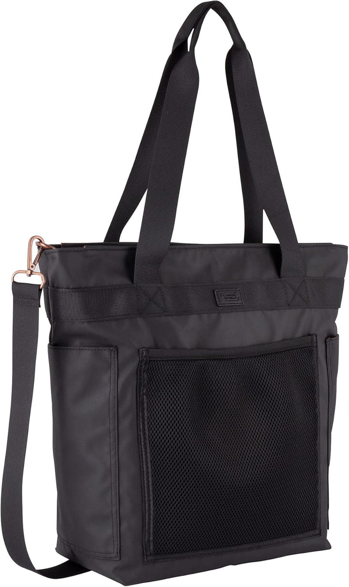 camel active, BREEZE, Damen, Shopper, L, Schwarz Schwarz 51 x 19 x 36,5, Schwarz 51 x 19 x 36,5