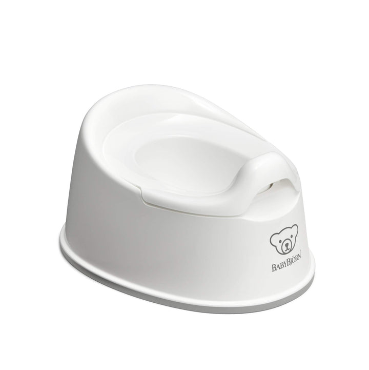 BabyBjörn Cleveres Töpfchen, Weiss/Grau, Weiss/Grau