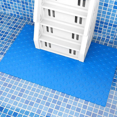 90x40CM Schwimmbadleitermatte,Gross Pool schutzmatte,Anti Rutsch Leitermatte für Schwimmbäder,Schutz