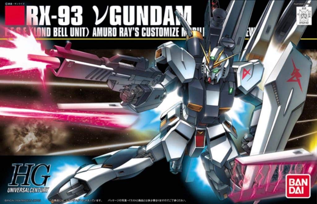 Bandai Hobby # 86 rx-93 Nu Gundam HGUC Action Figur