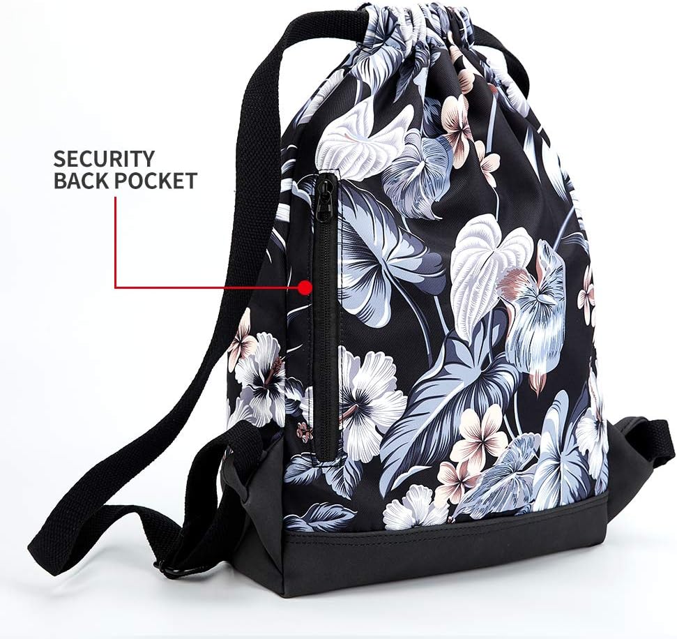 KALIDI Beutel Rucksack Kordelzug Turnbeutel Daypack Gymsack Gym Bag Beutel Sportbeutel Rucksack für