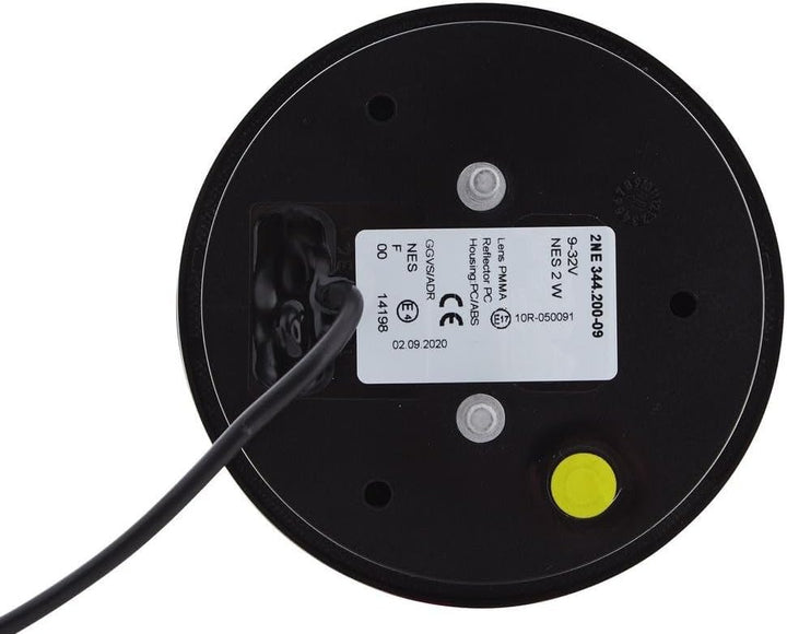 HELLA - Nebelschlussleuchte - LED - 24/12V - Anbau - Lichtscheibenfarbe: rot - Kabel: 500mm - Stecke