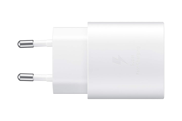Samsung USB-C-Ladegerät, 25 W, ultraschnell, Adapter USB C auf USB, Schnellladegerät, Original-Ladeg