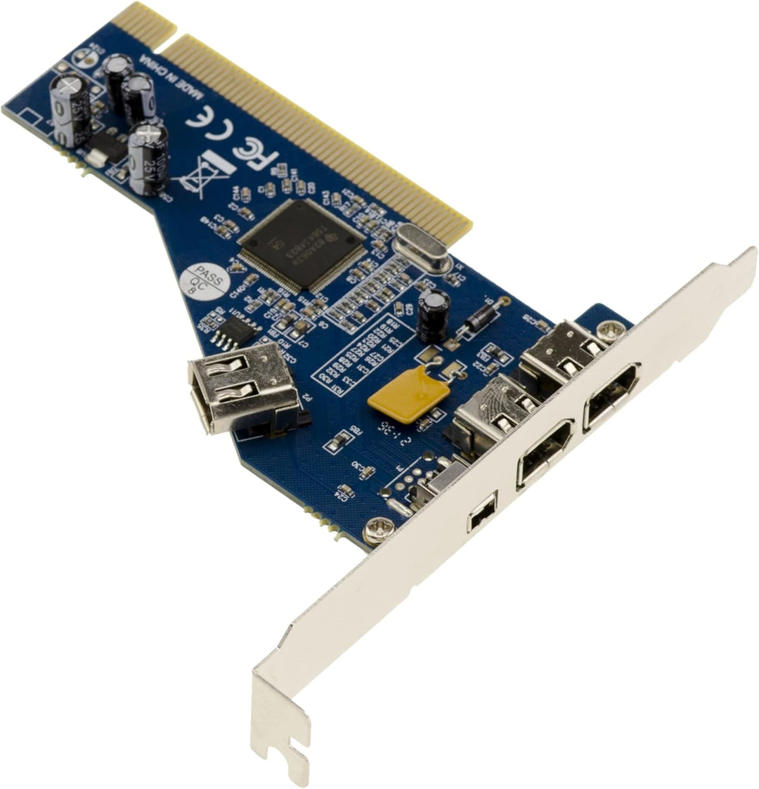 KALEA-INFORMATIQUE PCI auf FireWire 400 IEEE1394a 3-Port Controller-Karte mit TI TSB43AB23 Chipsatz.