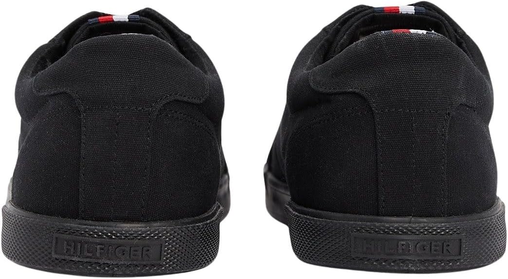 Tommy Hilfiger Herren H2285arlow 1d Vulkanisierte Sneaker 39 EU Schwarz, 39 EU Schwarz