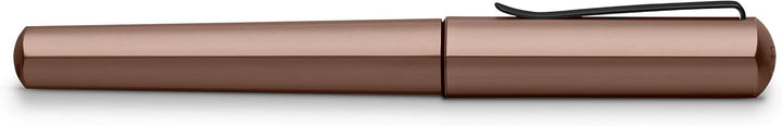 Faber-Castell 150582 - Füller Hexo, Federbreite EF, bronze, 1 Stück Füller Hexo EF Bronze, Füller He