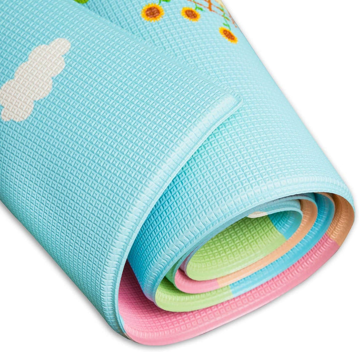 BABY CARE Spielmatte Busy Farm - Large - 2,1m * 1,4m * 13mm