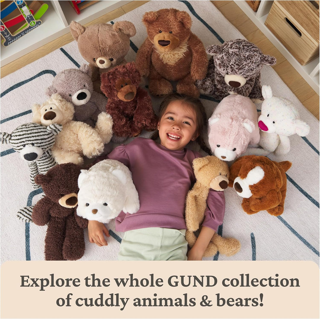 GUND Goober Classic Teddybär, preisgekröntes Stofftier ab 1 Jahren, Braun, 27,9 cm, Mehrfarbig