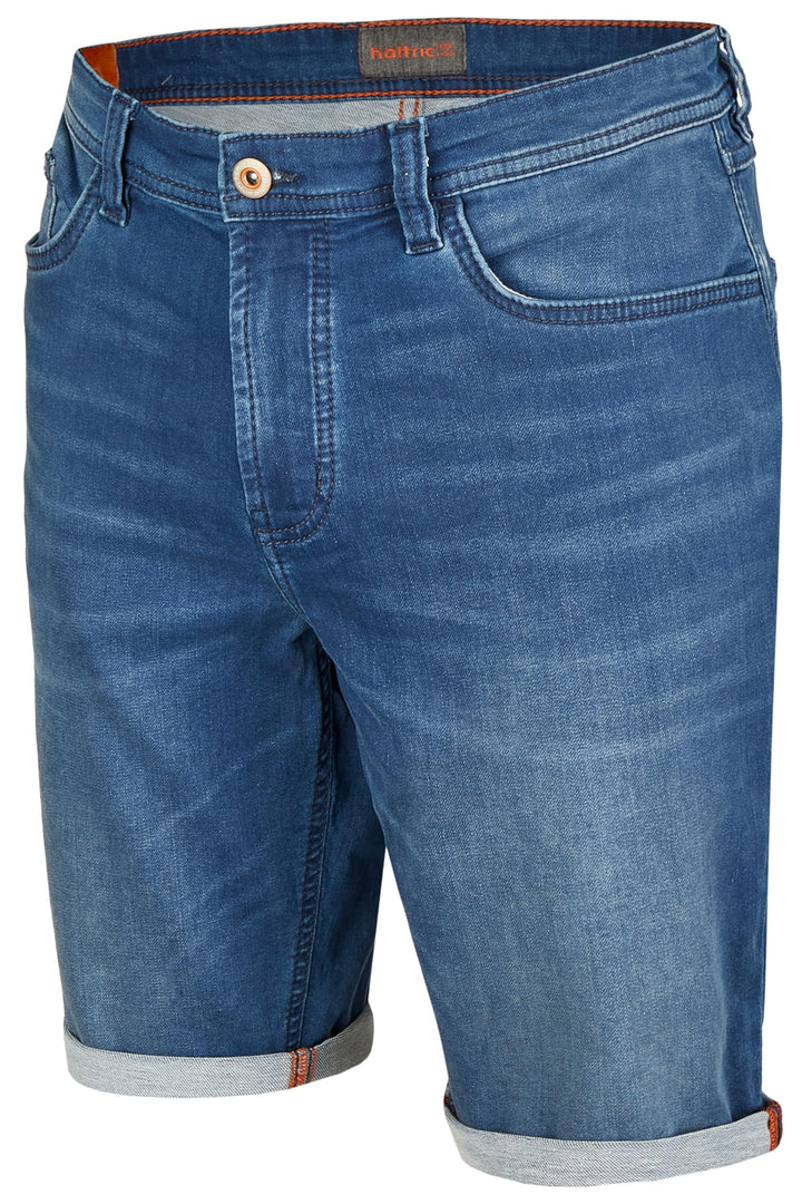Hattric Herren 5-Pocket-Shorts Jogg-Denim Mid Blue 29W, 29W