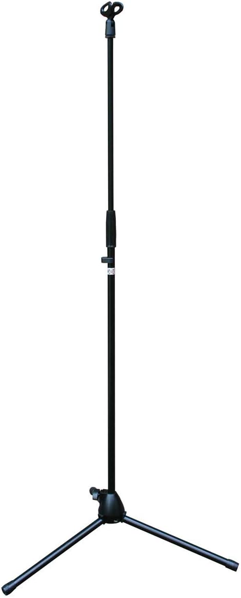 E-Lektron EMS01 Mikrofonständer Mikrofon Stativ mit Galgen/Mikrofonklemme/Tasche