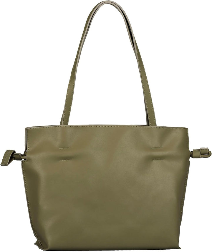 TOM TAILOR Damen Seda Shopper, 30x12x28 Sage, Sage
