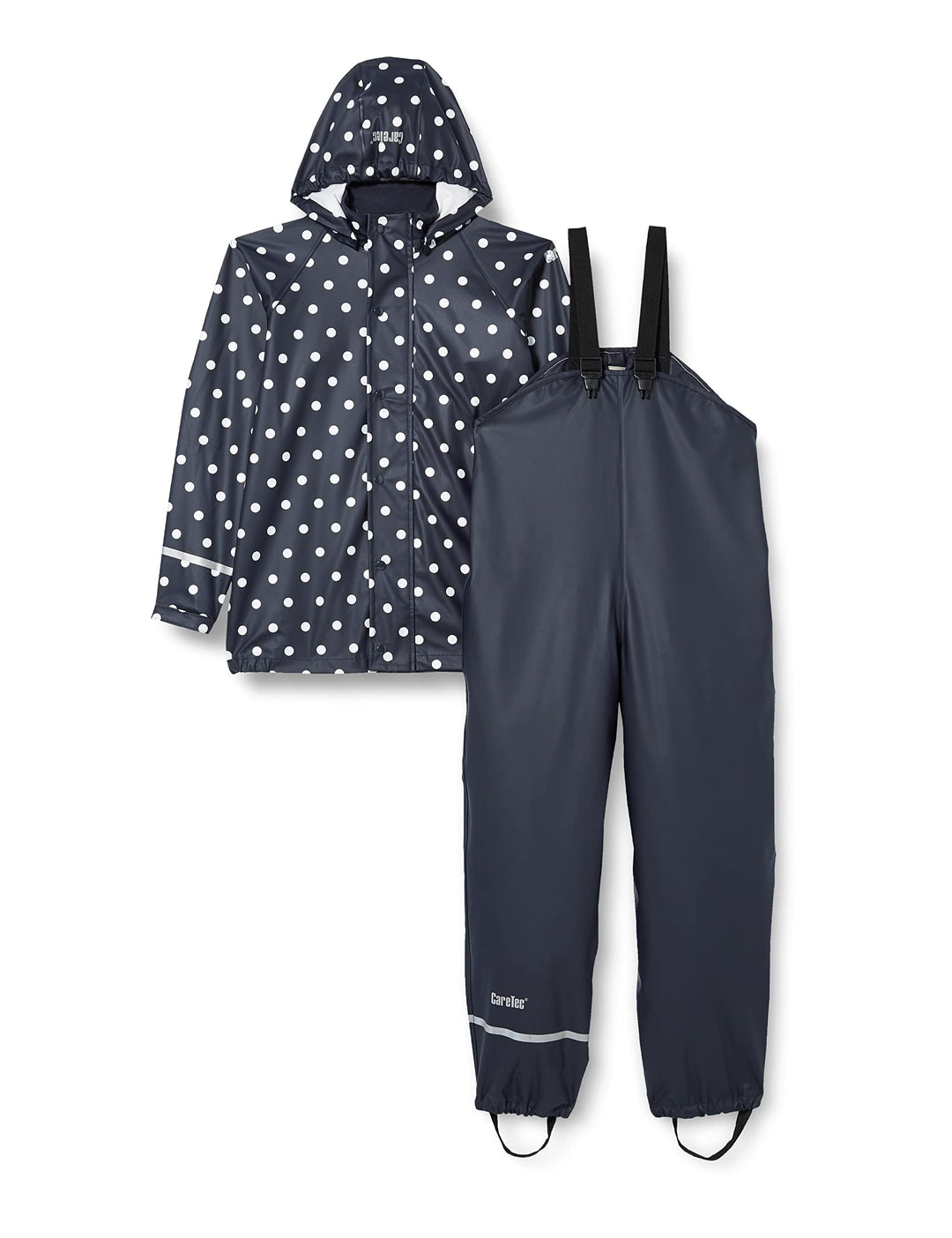 CareTec Unisex Kinder Rainwear Set-Pu W/O Fleece Rain Pants 6-9 Monate Dark Navy (778), 6-9 Monate D