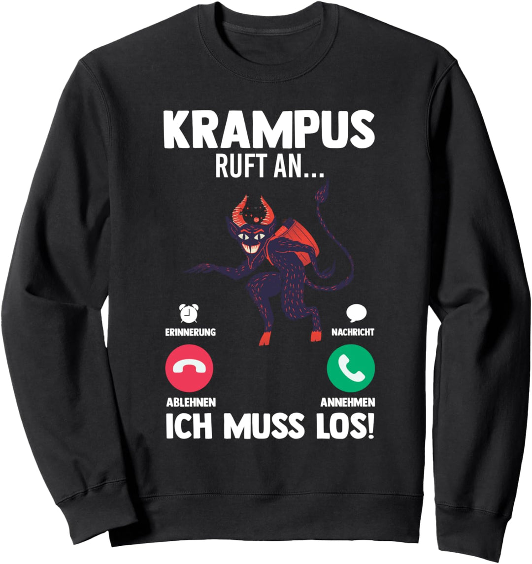 Krampus Weihnachten Sweatshirt