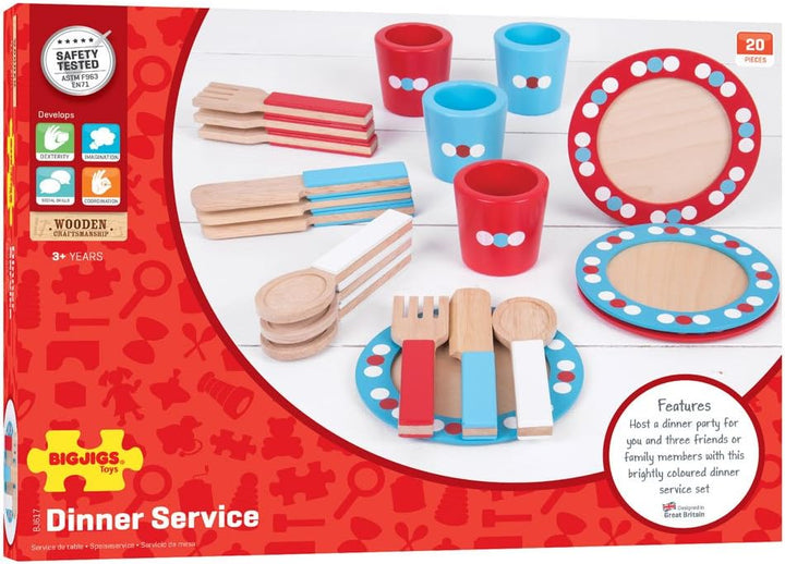 Bigjigs Toys Tafelservice (20 teilig)