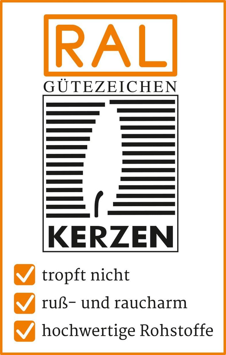 Rustikale Stumpenkerzen – 12 Stück - Wachskerzen/Rustickerzen/Adventskerzen Weihnachten (Midnight Co
