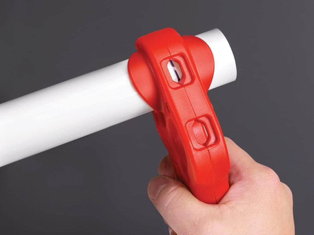 Ridgid 41608 Modell PTEC 3000 Abflussrohr aus Kunststoff, 3,8 cm und 3,8 cm Rohrschneider, rot