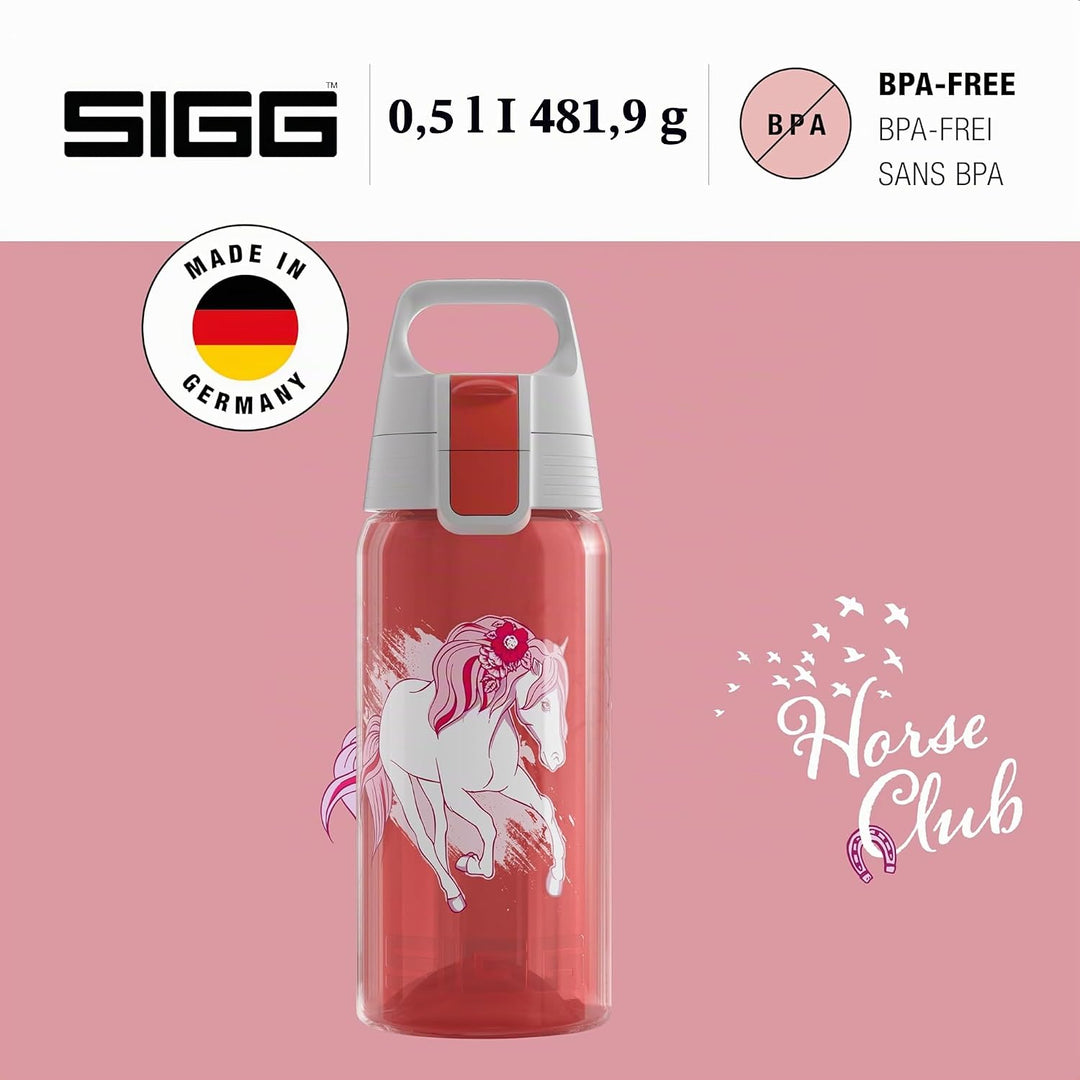 SIGG - Trinkflasche Kinder - Viva One - Kohlensäure Geeignet - Auslaufsicher - Spülmaschinenfest - B