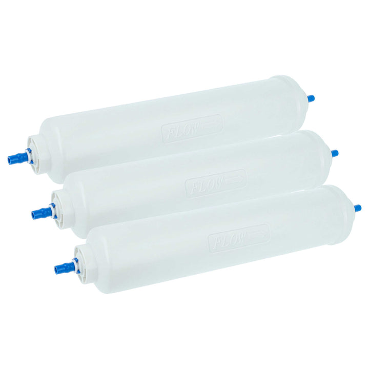 vhbw 3x Wasserfilter Filterkartusche Filter kompatibel mit LG GWL2256WTQA, GWL2265YLQA, GWL2257VCM,