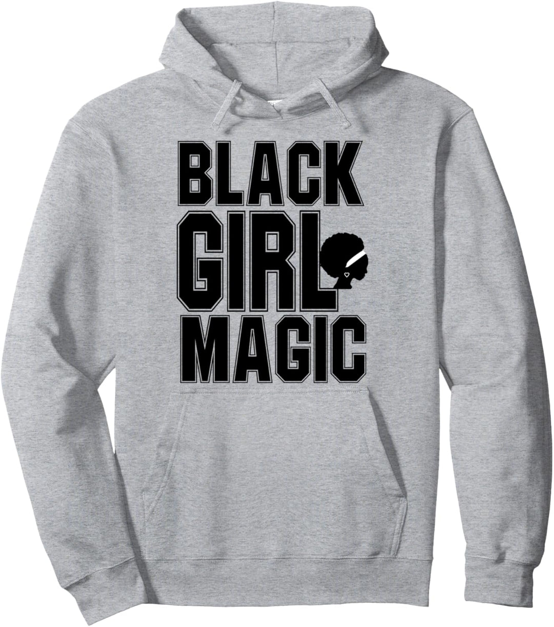 Melanin Black Girl Magic Pullover Hoodie