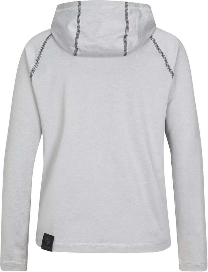 Ziener Unisex Kinder Janup Kapuzen-Pullover, Mid Layer | atmungsaktiv, elastisch, PFC frei (1er Pack