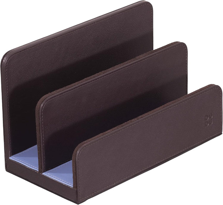 DUDU Schreibtisch-Set aus Leder für das Büro 4-teilig mit Taschenleerer Stifthalter Briefhalter Zett