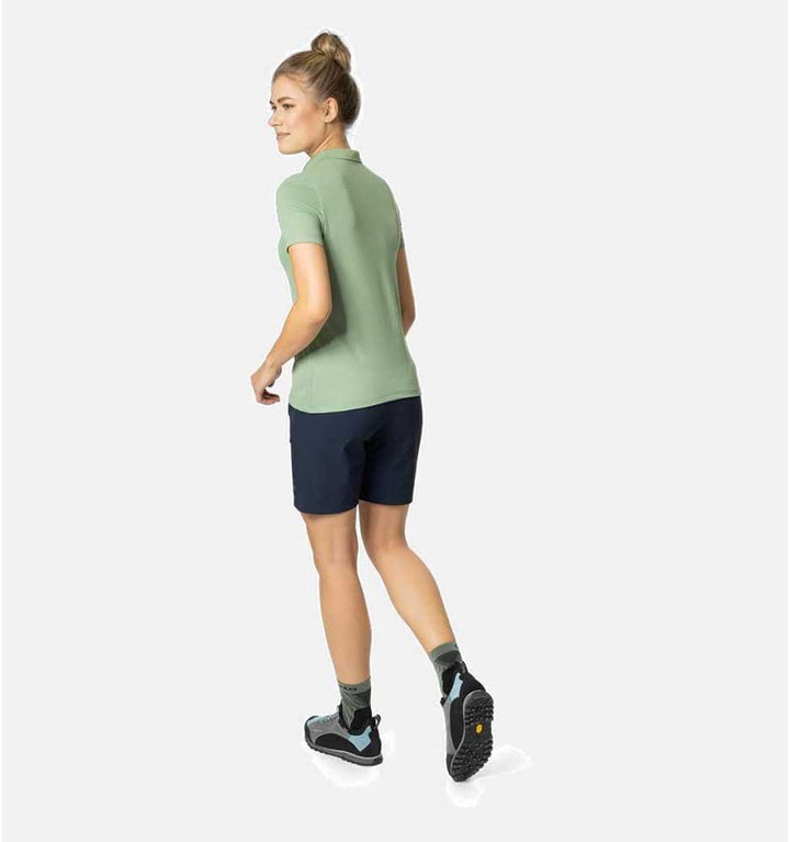 Odlo Damen F-Dry Kurzarm Polo Shirt S Loden Frost, S Loden Frost