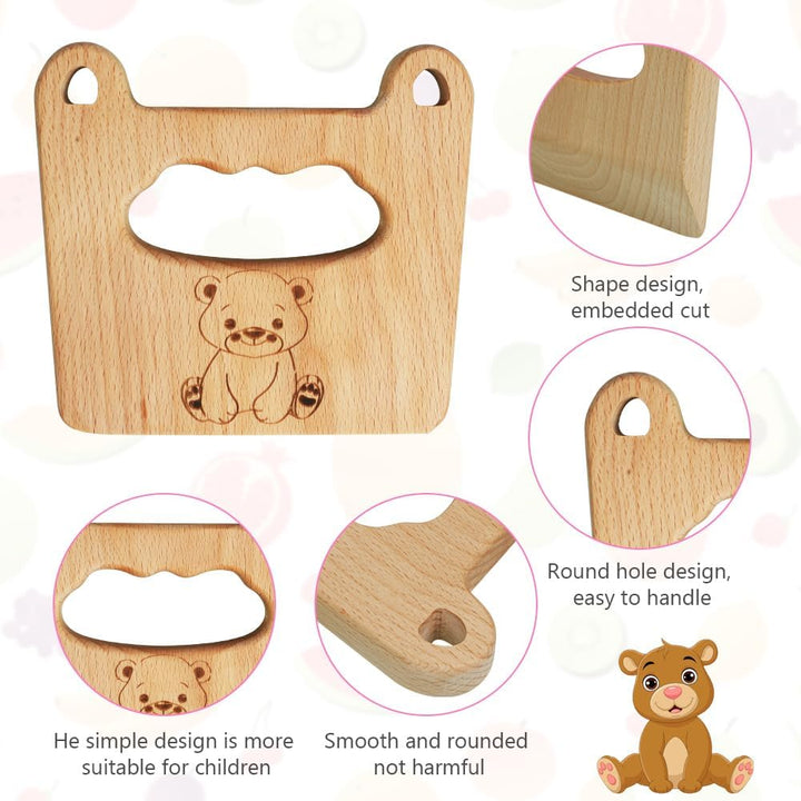 Vicloon Kinder-Küchenmesser-Set,24 Stück Kindermesser zum Schneiden und Kochen, Kinder Sicherheit Ko