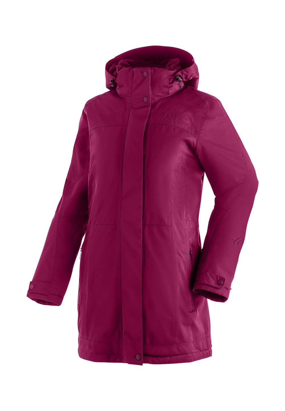 maier sports Damen Mantel Lisa 2, cherry wine