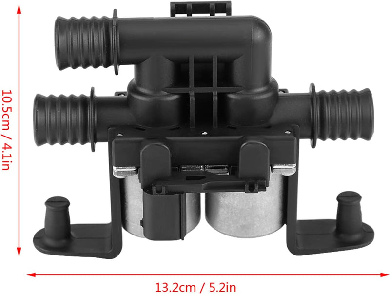 Heizungsventil, 64116910544 Steuerventil für Eisenheizung KompatiBMW E53 E70 F15 X5 E71 F16 X6 00-15