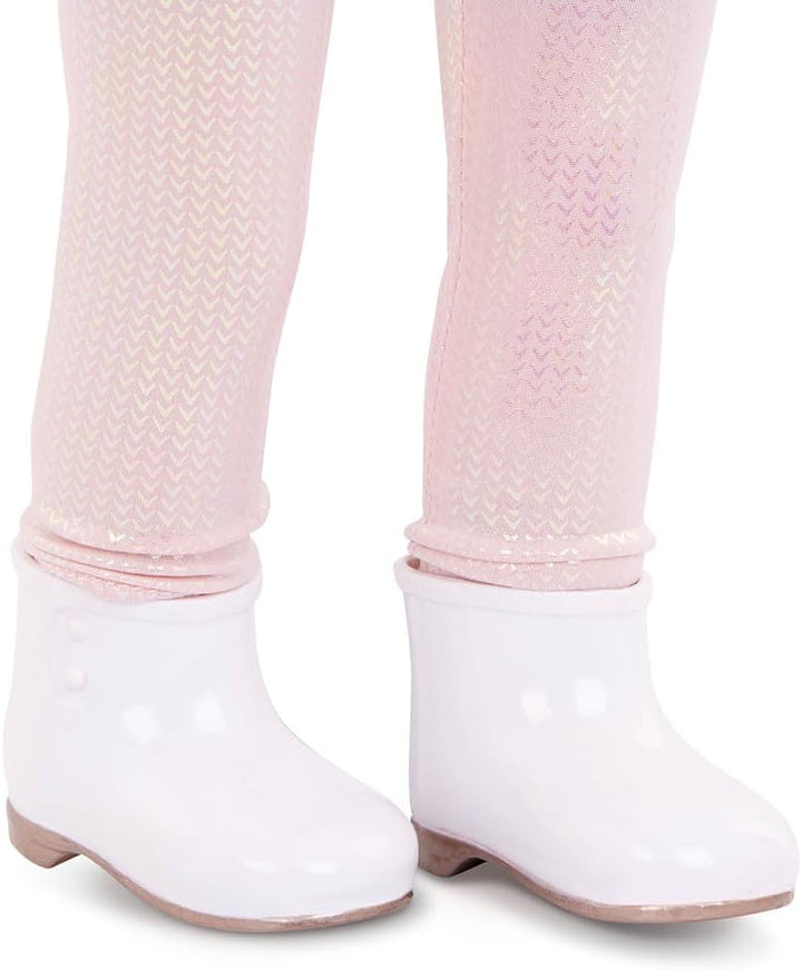 Our Generation - Ausgefallen und pelzig - Rosa Kunstpelz-Mantel-Outfit - Mode-Accessoires - 46 cm Pu