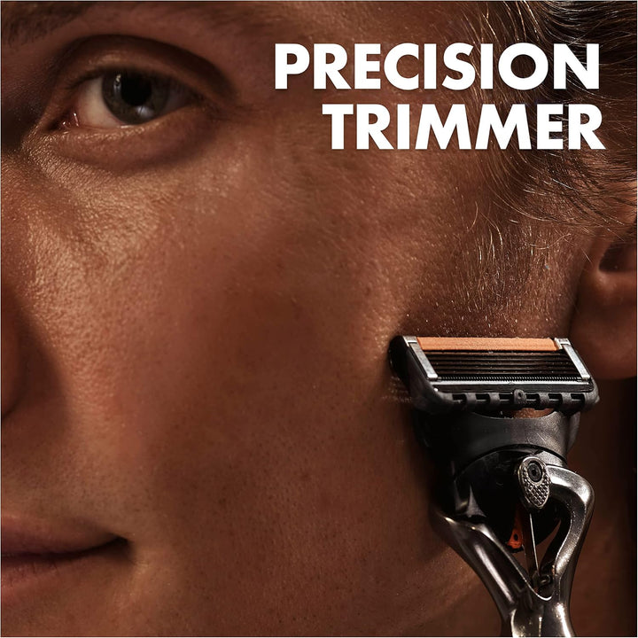 Gillette Alt, Fusion 5 ProGlide Rasierklingen mit Trimmerklinge für Präzision und Gleitbeschichtung,