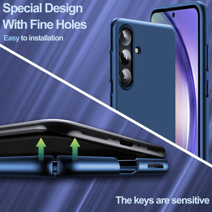 sqgylgl Ultra Dünn Hülle für Samsung Galaxy A54 5G, Extrem Dünn Matte Finish A54 Handyhülle PC Schal