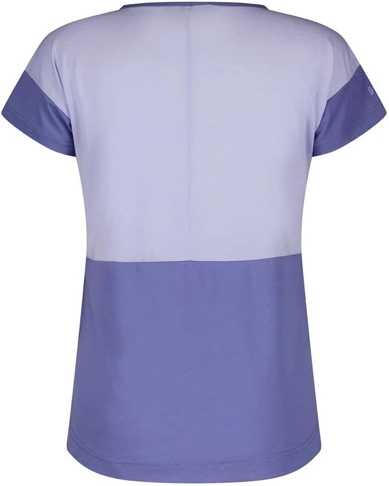 Scott Trail Flow DRI Damen Fahrrad Trikot kurz Dream blau 2023: Grösse: M (38/40)