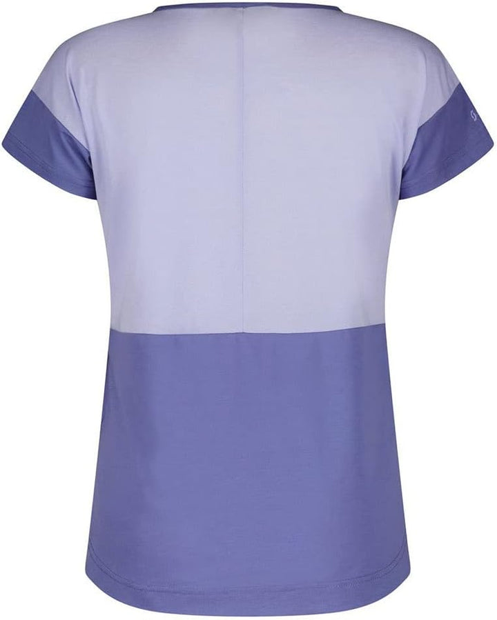 Scott Trail Flow DRI Damen Fahrrad Trikot kurz Dream blau 2023: Grösse: M (38/40)